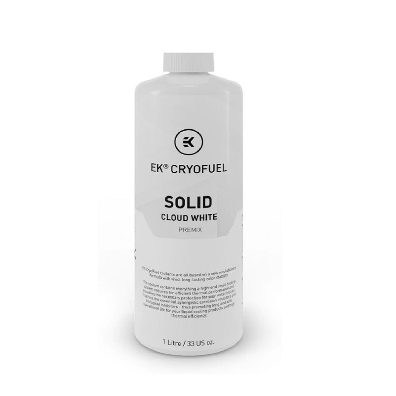 EKWB CryoFuel Solid Cloud White (Premix 1000mL) - سائل تبريد
